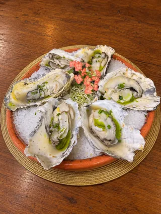 Steamed Oysters