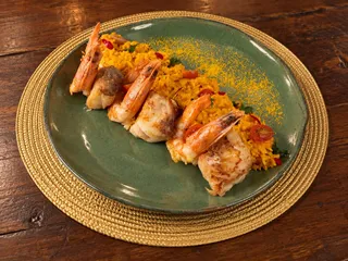 Creamy Rice - Shrimp and Fish