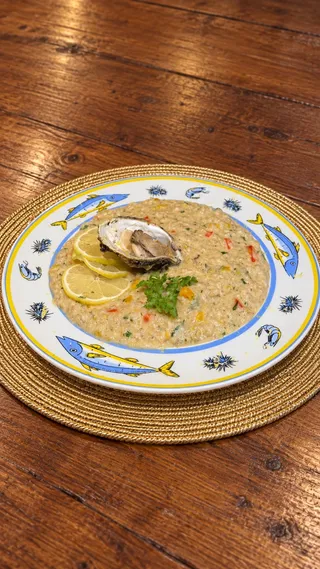 Risotto with Oysters