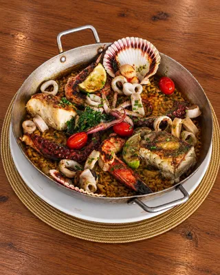 Seafood Paella